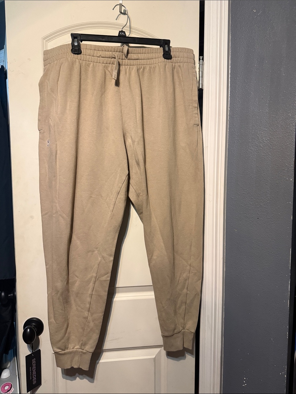 Under Armour Tan Jogger Sweatpants - Men's Lightweight Fleece